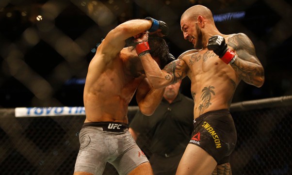 MMA: UFC Fight Night-Tampa-Swanson vs Gracie